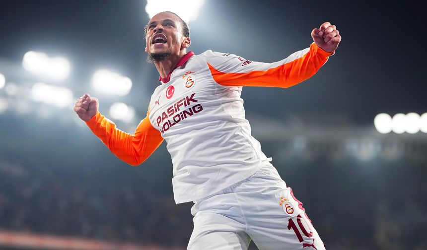 Galatasaray Leroy Sane ile güldü