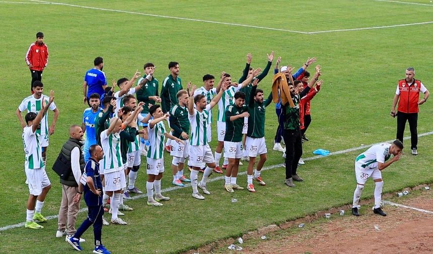 12 Bingölspor, Mazıdağı Fosfatspor karşısında uzatmada güldü