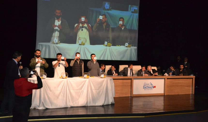 Batman Belediyesi’nde 80 işçi kurası çekildi