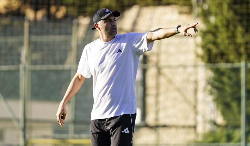 Gaziantep FK’de Teknik Direktör Burak Yılmaz’da oyunculara uyarı