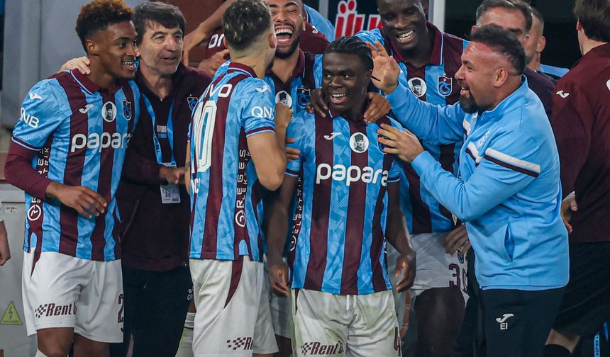 Trabzonspor galibiyet serisini sürdürdü