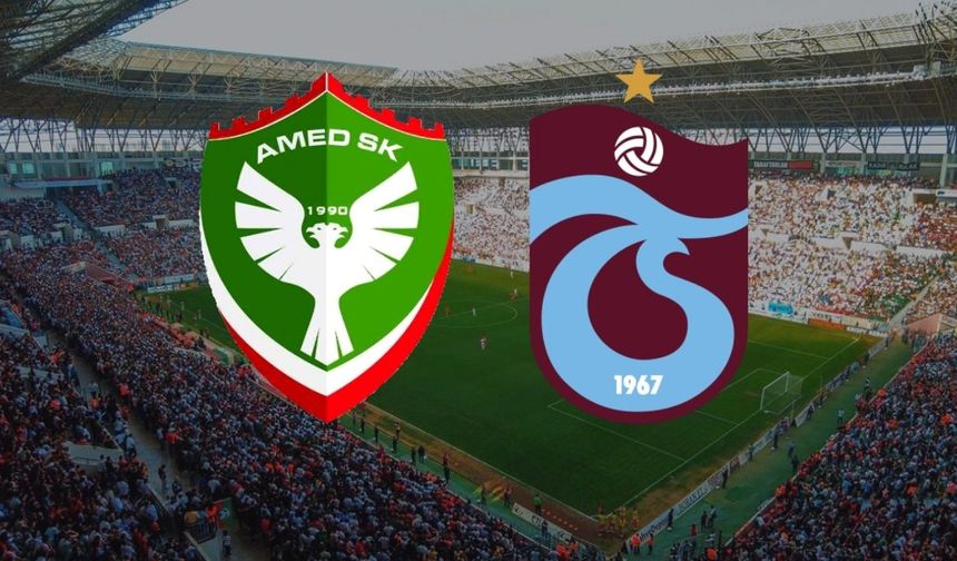 Amedspor – Trabzonspor maçı Diyarbakır’da oynanacak
