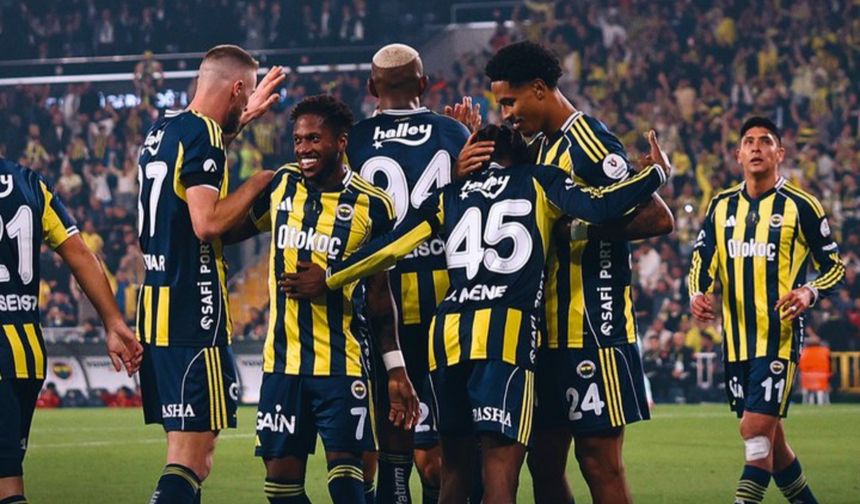 Fenerbahçe, Galatasaray ile puan farkını 1'e indirdi