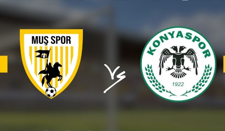 Muşspor - Konyaspor maçı ne zaman, saat kaşta, hangi kanalda?