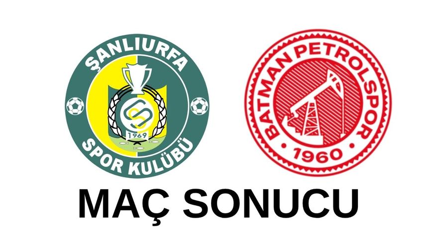 Batman Petrolspor, Deplasmanda Şanlıurfaspor’u 2-1 mağlup etti!