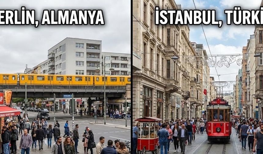 Berlin ve İstanbul arasındaki "İkiz" benzerlik