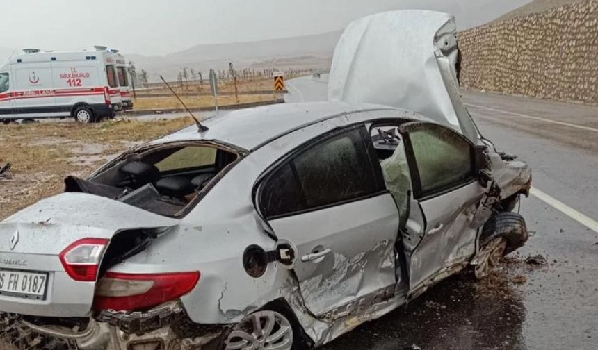 Batman-Hasankeyf Yolunda otomobil takla attı