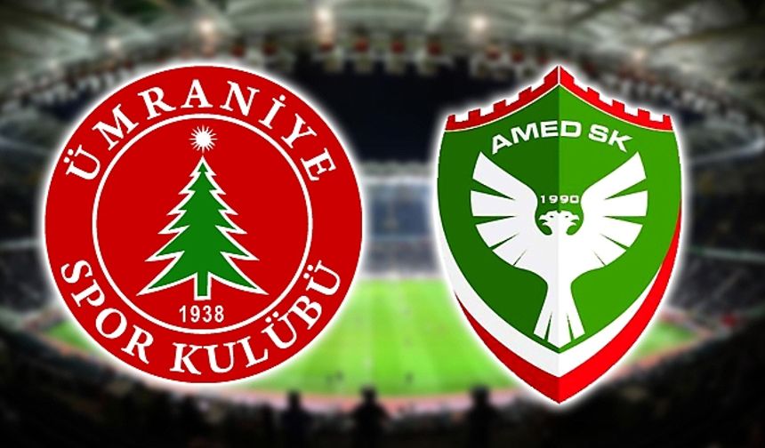 Ümraniyespor - Amedspor maçı ne zaman, hangi kanalda?