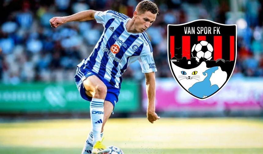 Vanspor Santeri Hostikka’ya imza attırdı
