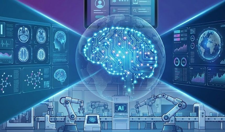 Yapay zeka çağı başladı: Sağlıktan sanayiye dijital dönüşüm hızlanıyor