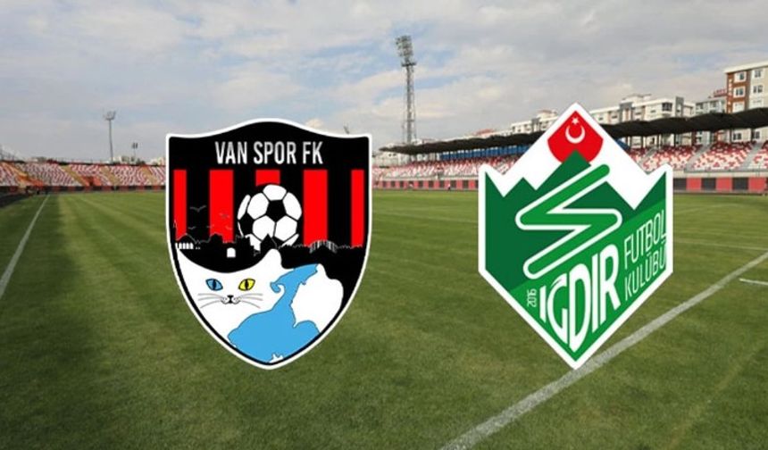 Vanspor - Iğdır FK maçı hangi kanalda, saat kaçta? işte yayın bilgileri