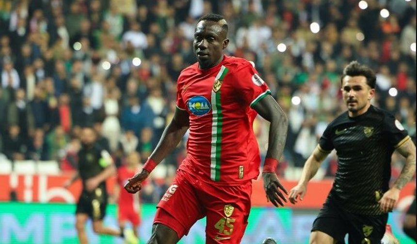 Amedspor'da Mbaye Diagne kararı
