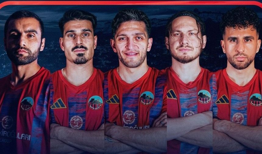 Mardinspor'da 6 ayrılık birden