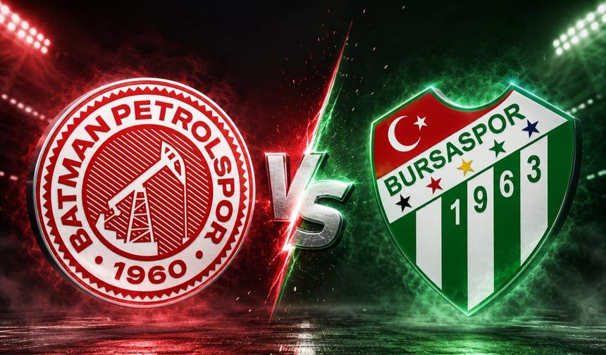 Batman Petrolspor - Bursaspor hazırlık maçında karşı karşıya gelecek