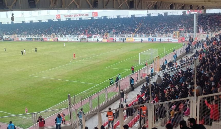 Maç öncesi Batman Petrolspor’dan taraftarlara müjde