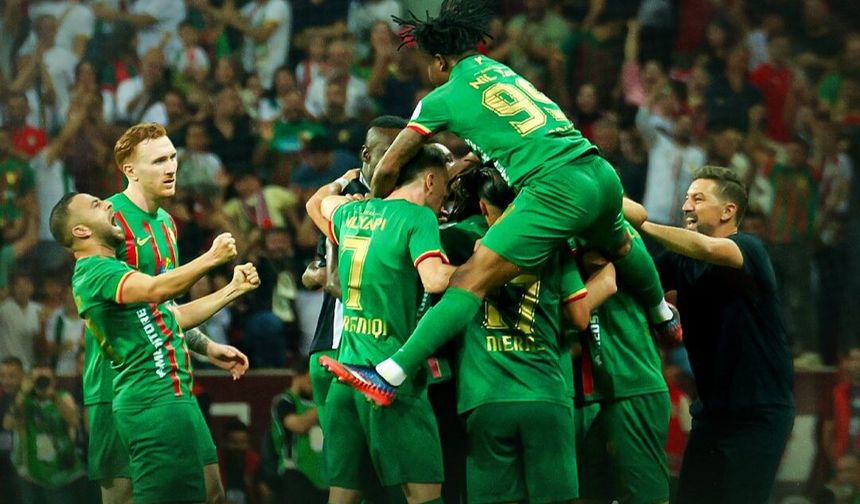 Amedspor’dan Beşiktaş karşısında tarihi galibiyet