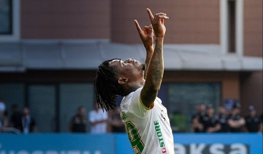 Amedspor’un golcüsü Gift Orban’dan 3 dakikada 3 gol