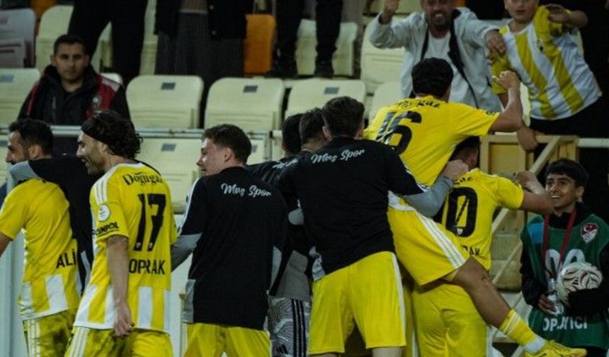 Muşspor’dan muhteşem geri dönüş! 2-0’dan 4-2’ye