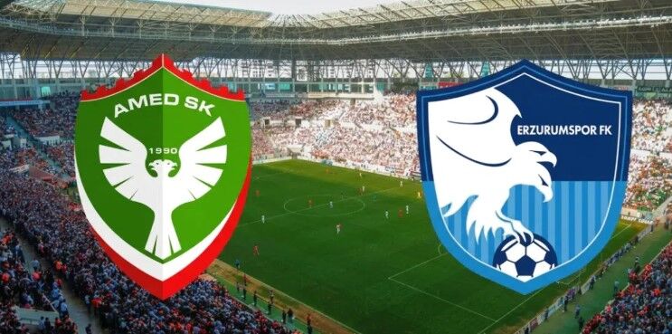 Amedspor-Erzurumspor maçı öncesi kritik karar!