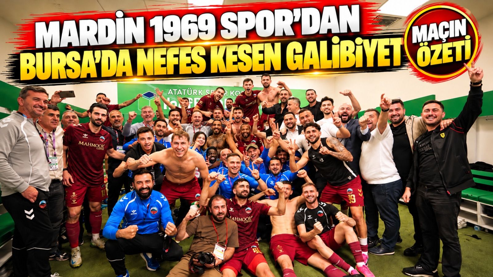 Maç özeti! Mardin 1969 Spor’dan Bursa’da nefes kesen galibiyet!